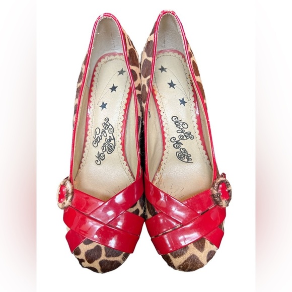 naughty monkey Shoes - NAUGHTY Monkey Size 7 Vintage rockabilly heels